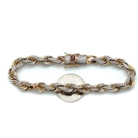 Diamond Rope Bracelet